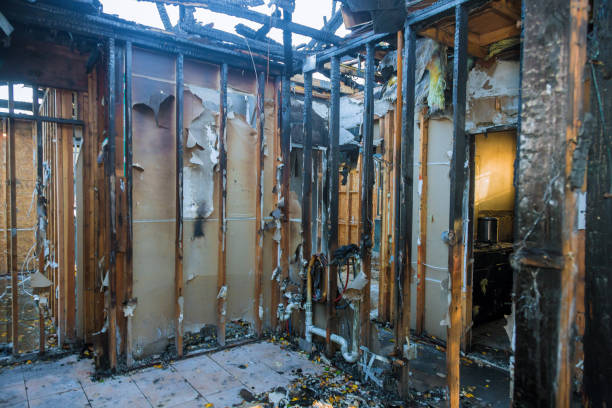 Professional Fire Damage Assessment technician working in Ashland, NJ